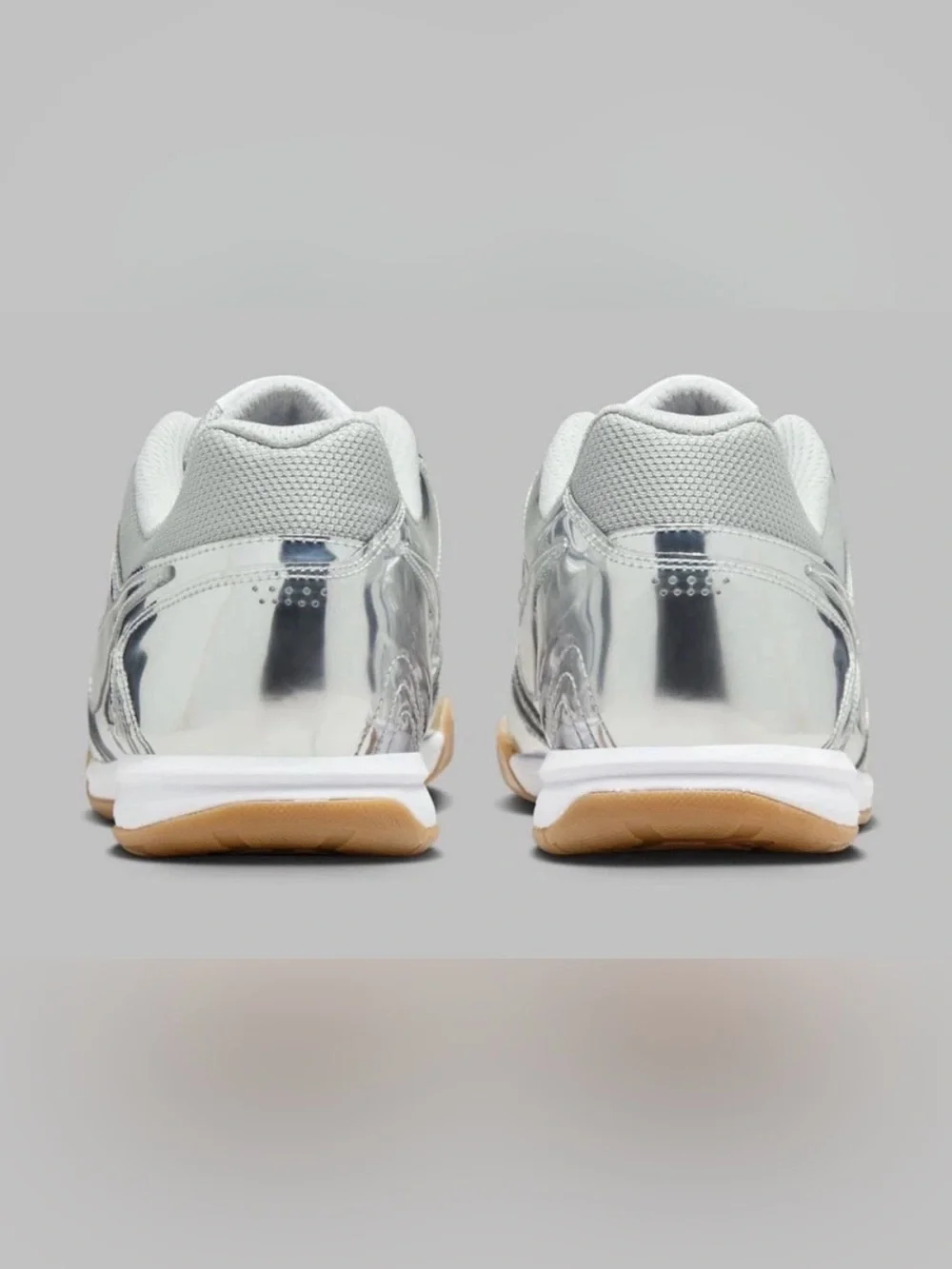 NEW Nike Gato LV8 Chrome Metallic Silver Gum IB3566-001 Mens Shoes 9.5-13